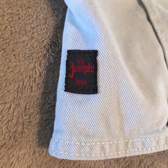 Designer Joseph Paris France SM denim vest top - Picture 6 of 8